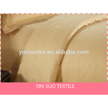 queen size dyeing cotton satin jacquard hotel bedding sets